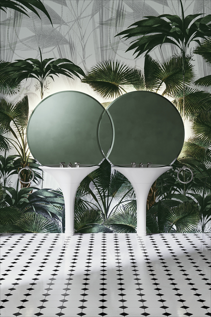 Devon and devon meubles de salle de bains design et de luxe d'inspiration rétro