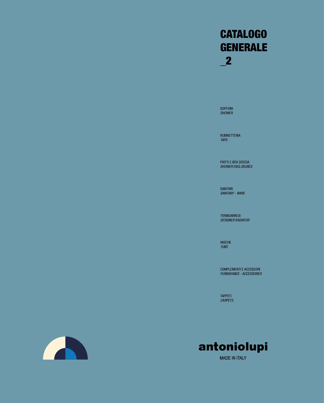 Antonio Lupi - Catalogue général Douches