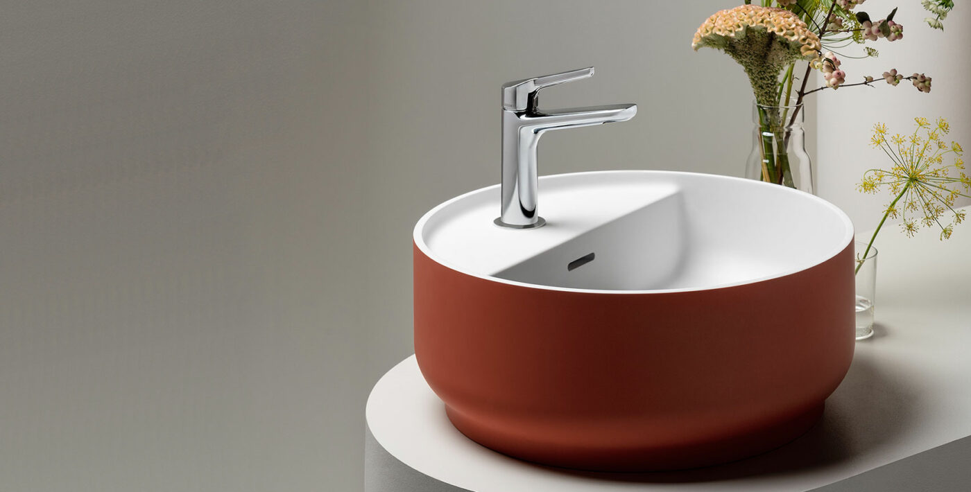 Vasque à poser terracotta_collection Beam par Zucchetti - Chez Hydropolis