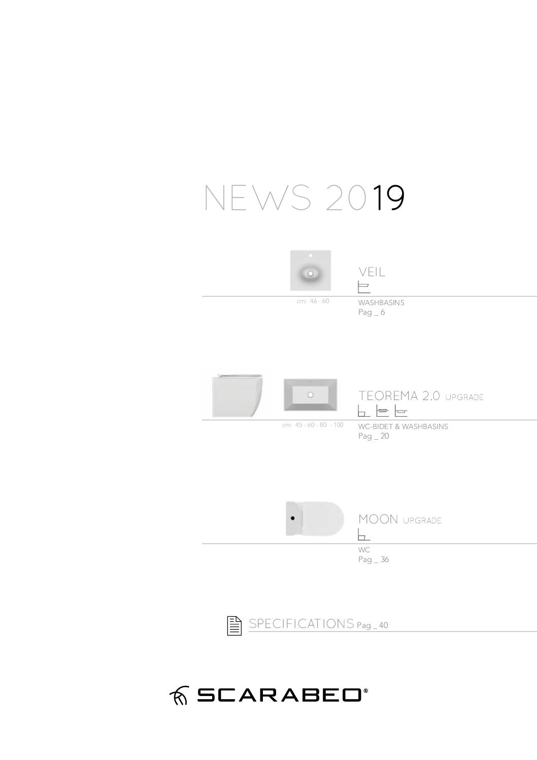 Catalogue SCARABEO 2019