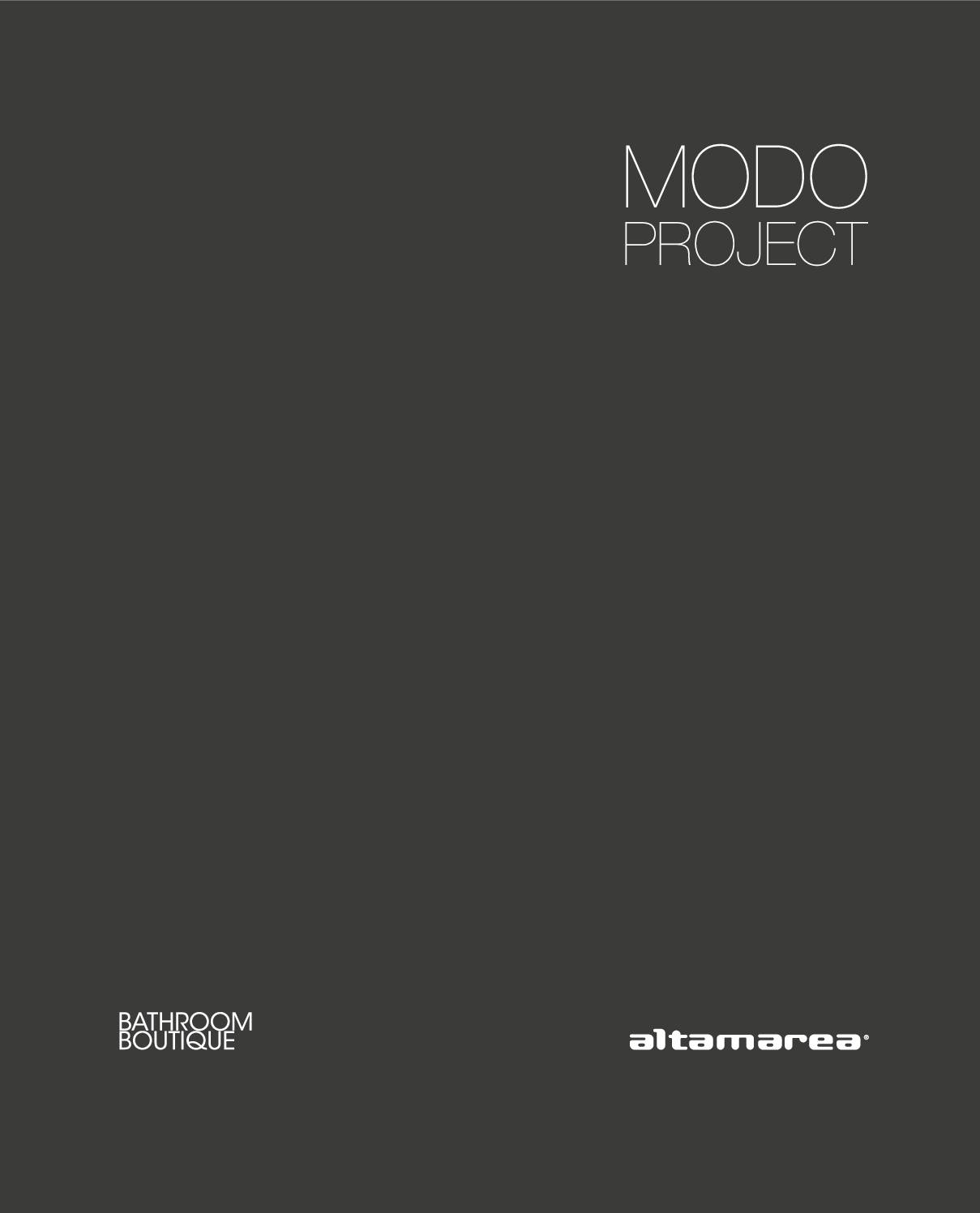 Catalogue Modo Project