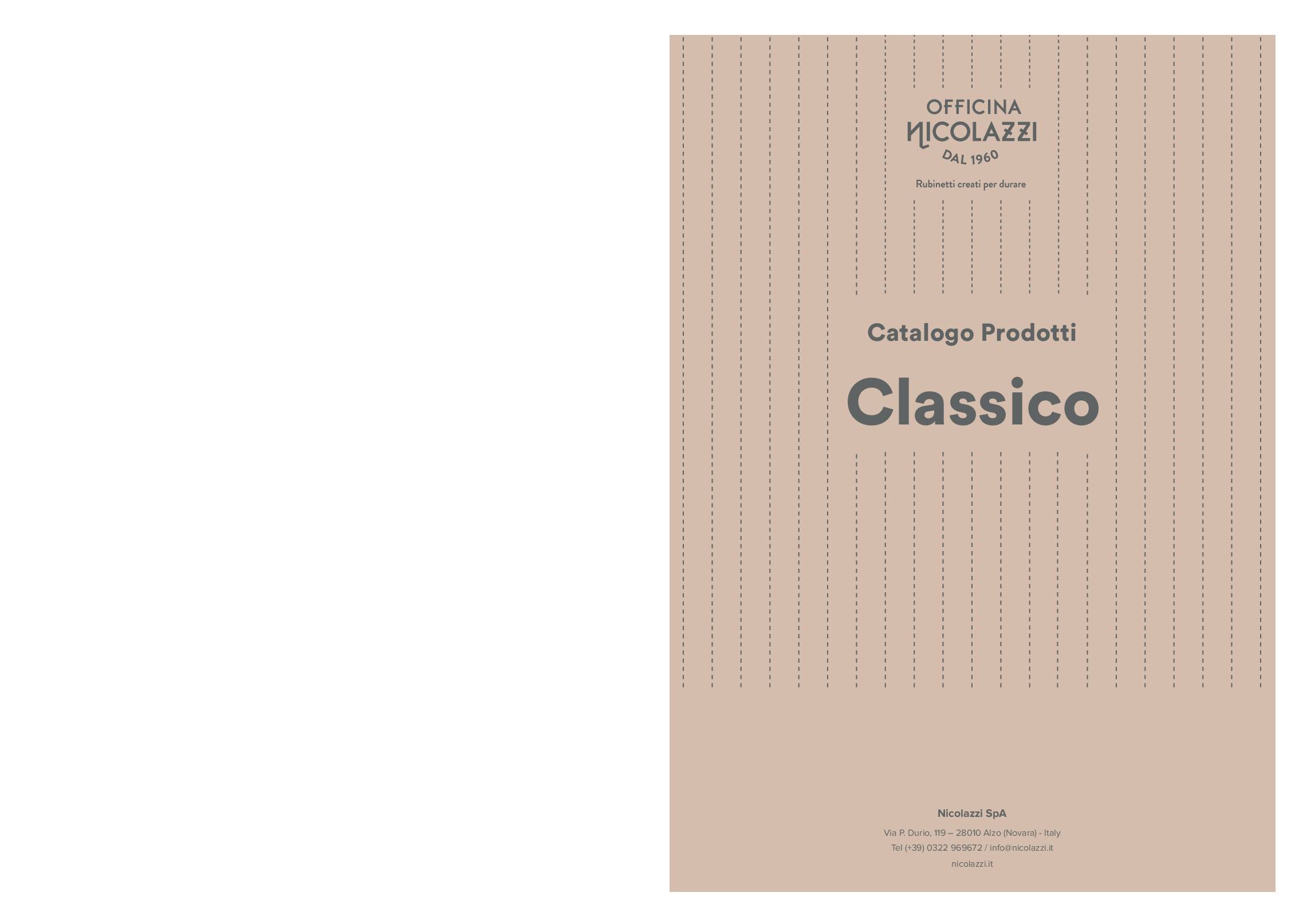 Catalogue Collections Classiques_Nicolazzi