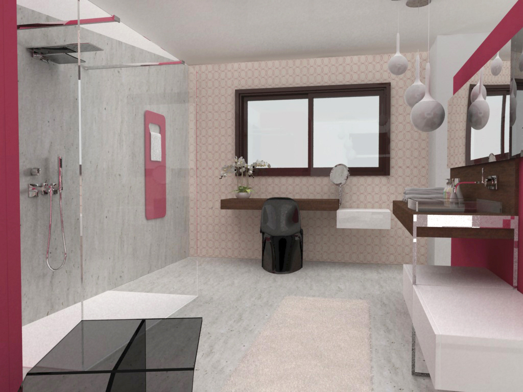 Création d'une salle de bains pour enfant
