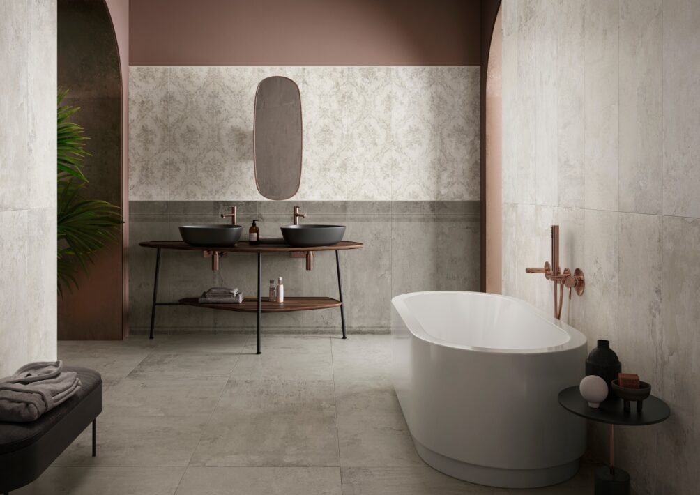 Meuble de salle de bain avec piètement_VitrA_Bathrooms