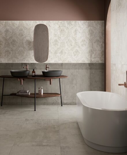 Meuble de salle de bain avec piètement_VitrA_Bathrooms