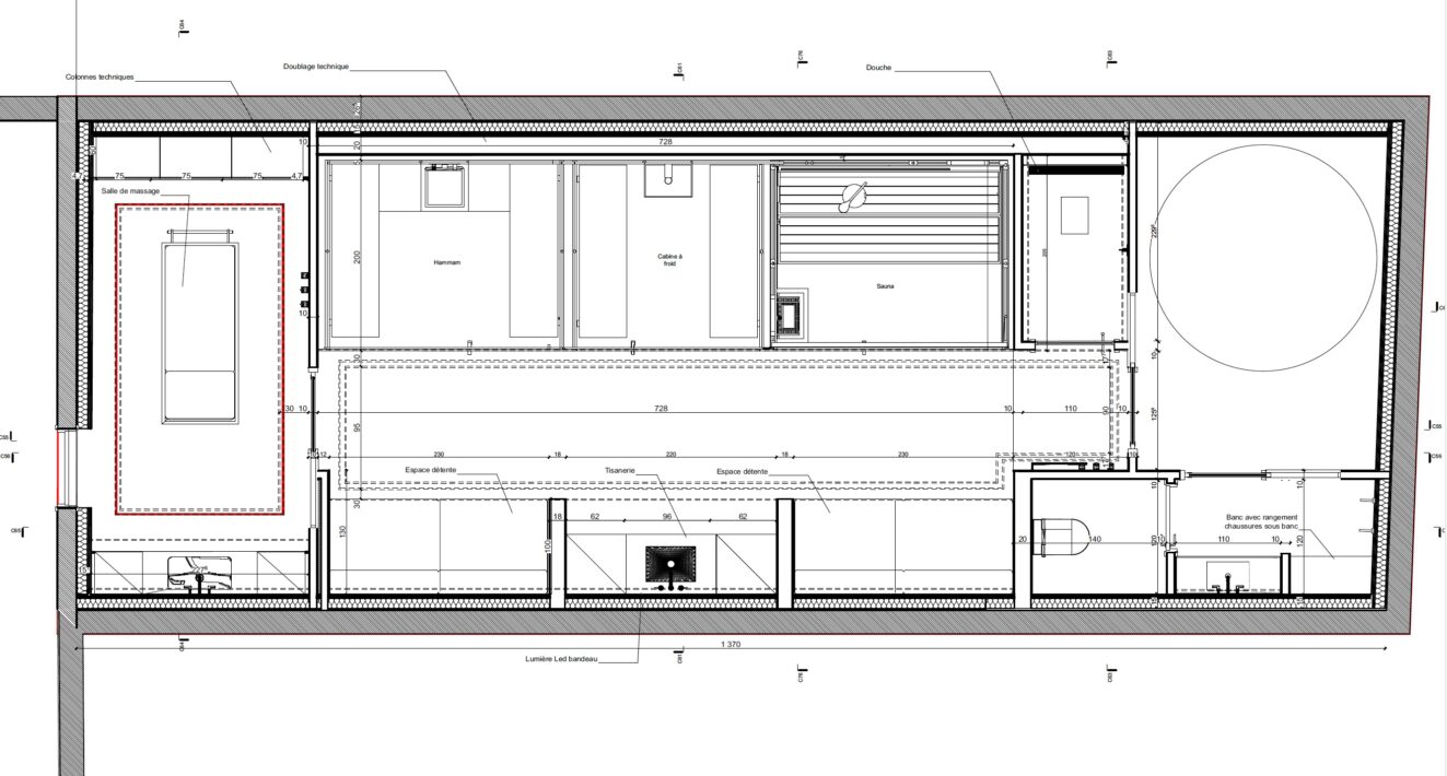 Section plan_Wellness area_By Hydropolis