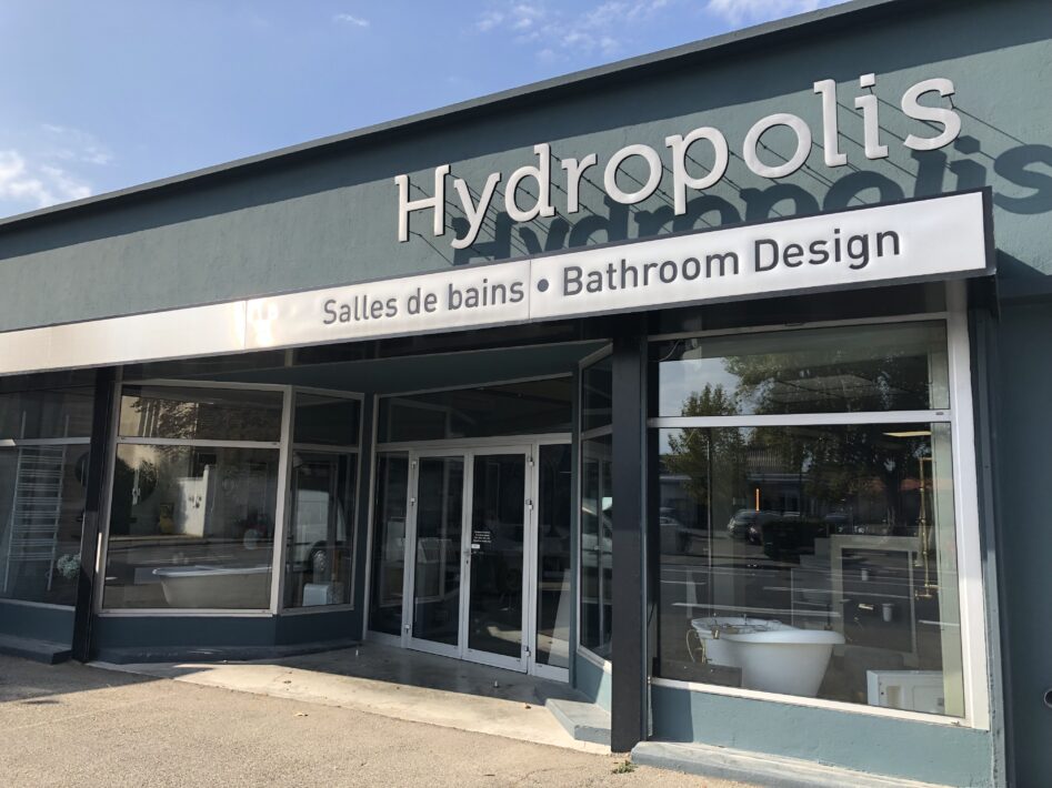 Showroom Hydropolis à Avignon - Designer sur mesure de votre espace bains