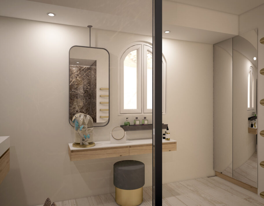 Hydropolis_Renovation of a bathroom with dressing area in Aix en Provence_Sud de la France