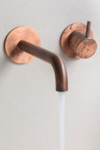 Robinetterie finition Copper - Collection Cobber/Hotbath chez Hydropolis