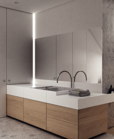 Salle de bains moderne et design byCocoon