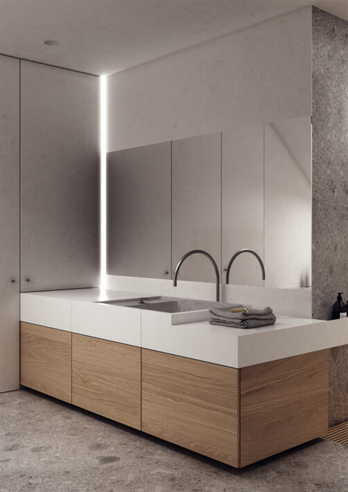 Salle de bains moderne et design byCocoon