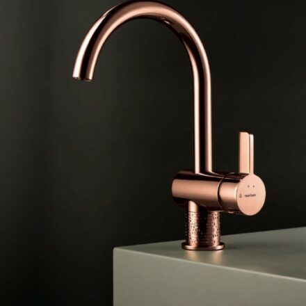 Exposed basin faucets