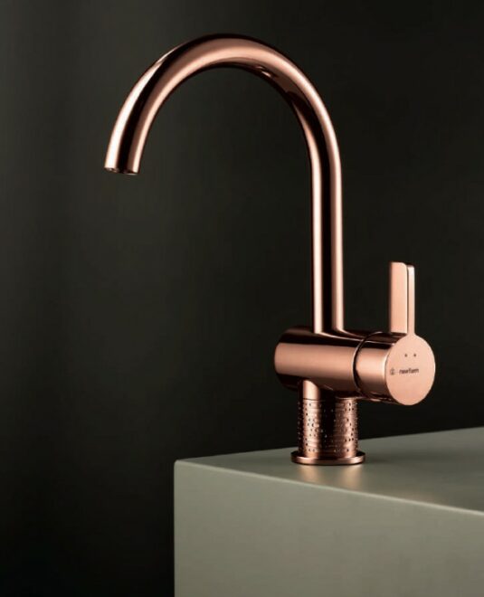 Finition copper bronze chez New Form - Collection Blink