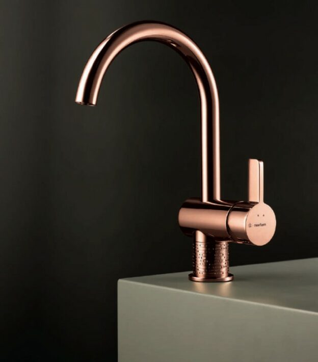 Finition copper bronze chez New Form - Collection Blink