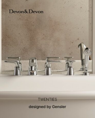 ADA2022 - Set de baignoire 5 trous TWENTIES chez Devon&Devon