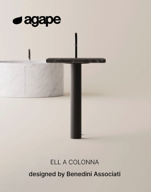 ADA2022 - vasque freestanding ELL A COLONNA par Agape