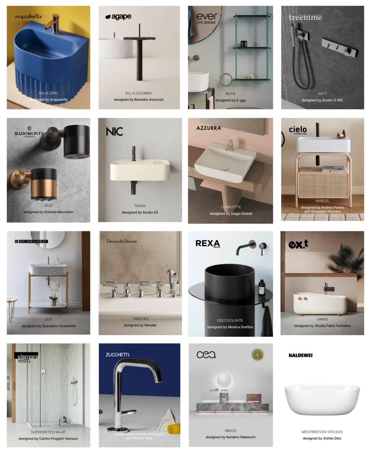 Salles de bains : Lauréats des Archiproducts Design Awards 2022