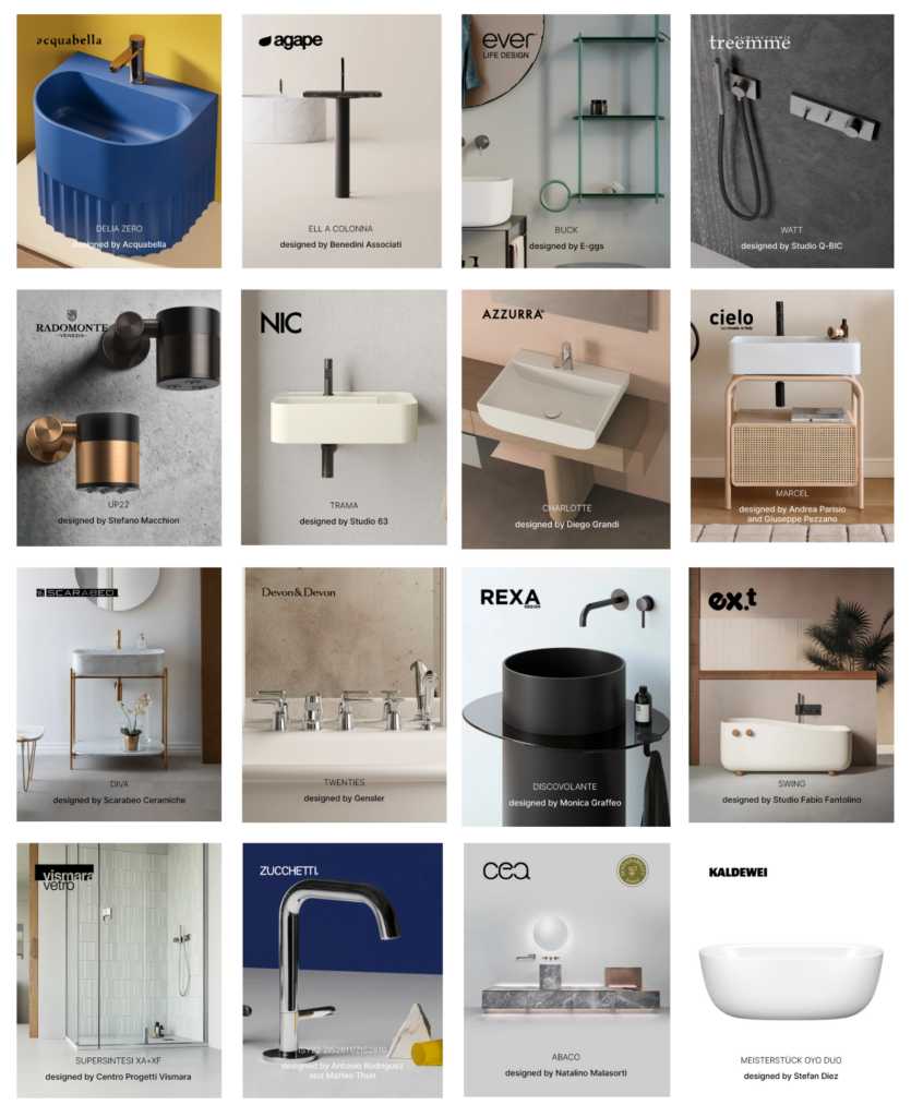 Salles de bains : Lauréats des Archiproducts Design Awards 2022