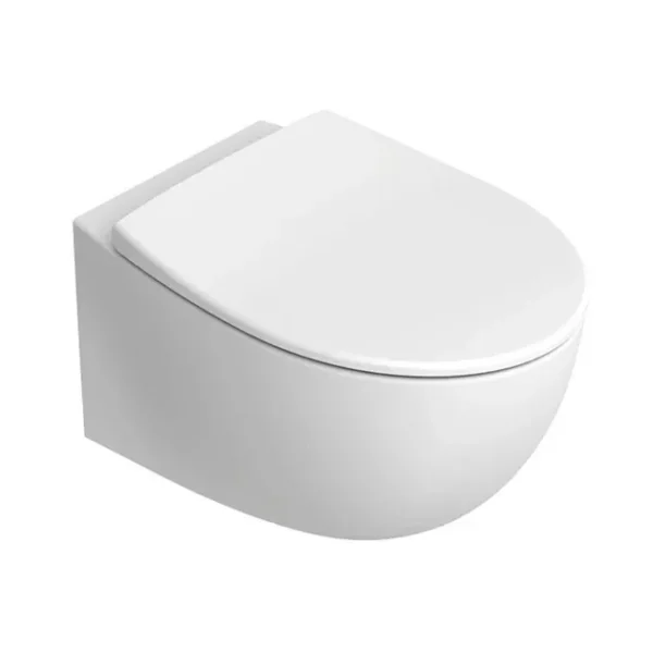 ITALY - Ceramica Catalano - WC suspendu - Céramique - Mat - Sans brides - Newflush - Hydropolis