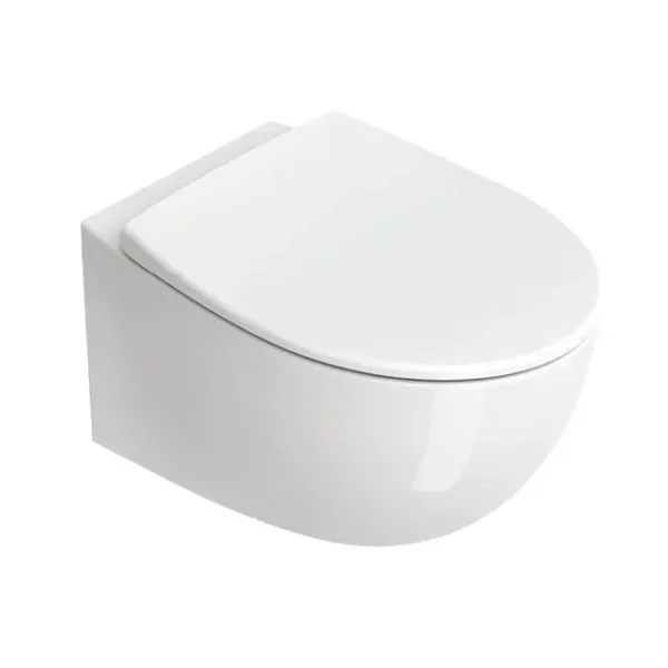 ITALY - Ceramica Catalano - WC suspendu - Céramique - Brillant - Sans brides - Newflush - Hydropolis