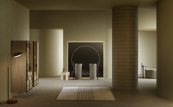 Collection de mobiliers haut de gamme pour la salle de bains - Collection Heritage chez Inbani