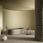 Baignoire freestanding en solid surface - Collection Heritage chez Inbani