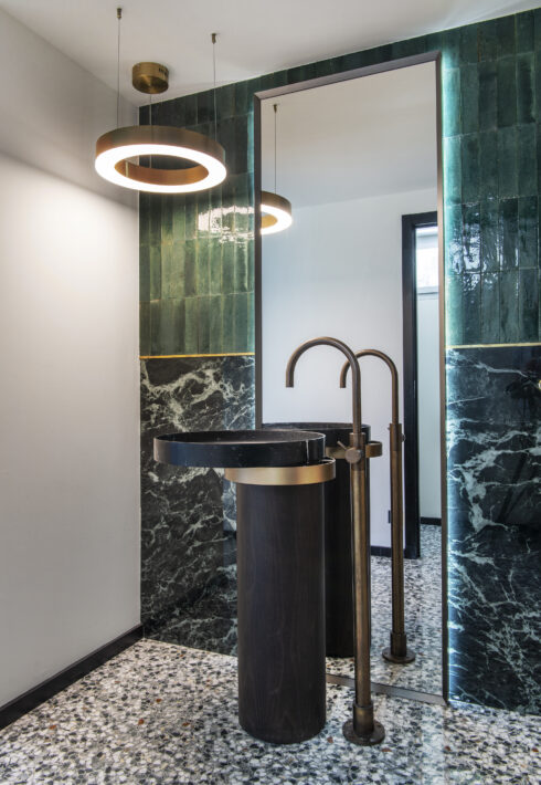 Création d'une salle de bains invités - Vasque Freestanding Falper - Hydropolis