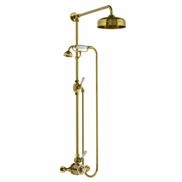 Lefroy-Brooks_Colonne de douche thermostatique_GD-8704-Antiquegold