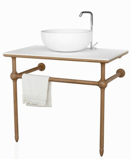 Bianchini&Capponi-Console en bois-chêne naturel