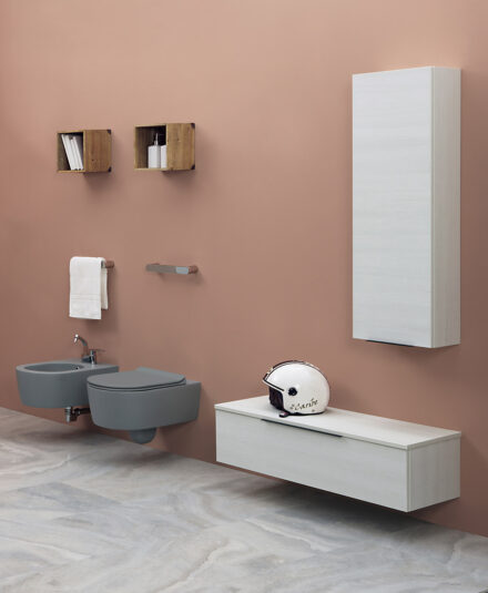 CERAMICA FLAMINIA_Collection LINK_Toilettes et bidets suspendus