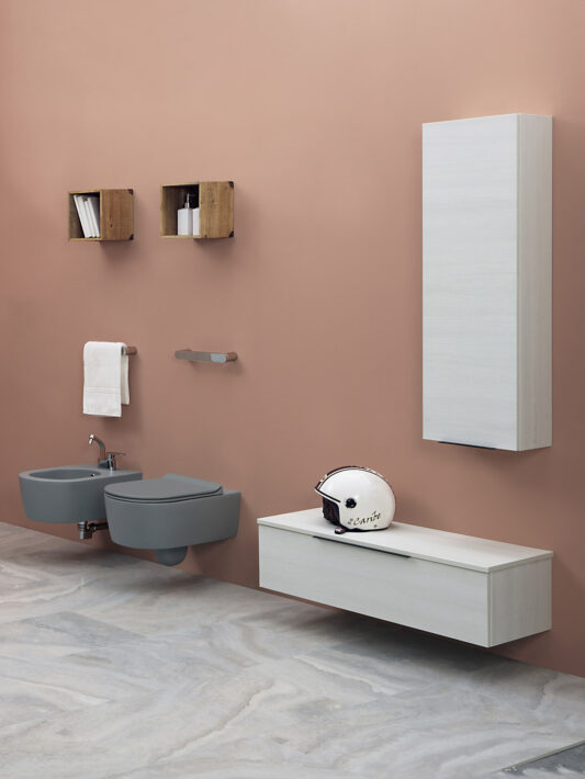 CERAMICA FLAMINIA_Collection LINK_Toilettes et bidets suspendus