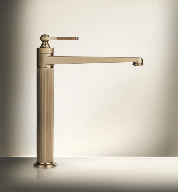 VENTI20_Robinet sur gorge monotrou_Bronze Brushed PVD Brass#726_Gessi_01