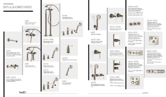 Venti20_Collection robinetteries pour baignoire_Gessi