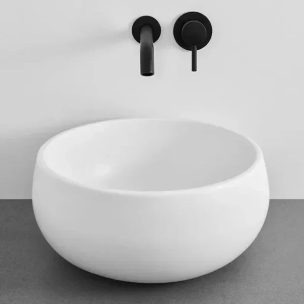 Tino - Collection Le Bacinelle - Ceramica Cielo - Vasque ronde à poser en céramique - Hydropolis