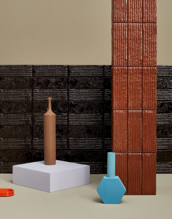 Mutina_Collection Chamotte_Mono, Linea Noir et Linea Terracotta