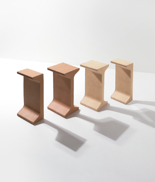 Wow Design - Collection ICON - Terracotta and Sand finish