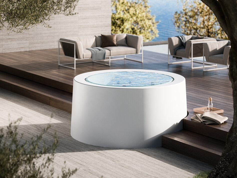 Design bathroom Spa INFINITY 220 by Glass1989.