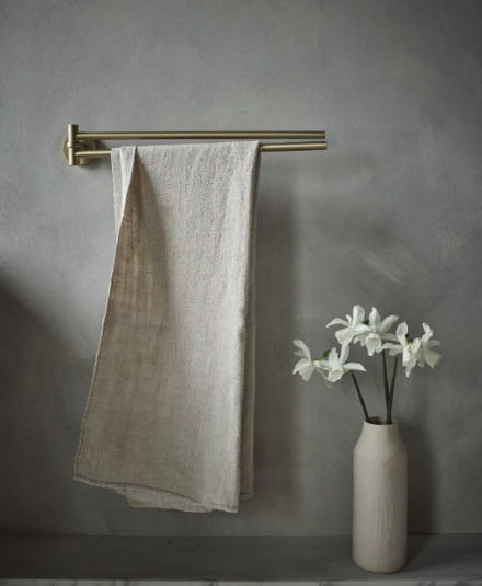 Coalbrook_Accessoires salle de bains_Porte-serviettes double_Laiton