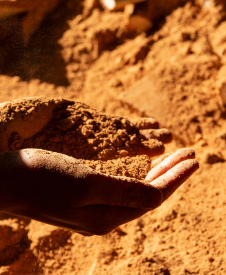 Ceràmica Ferrés utilise uniquement des matériaux 100% naturels, comme la terre et l'eau, pour fabriquer leurs collections et collabore avec des fournisseurs d'argile locaux.