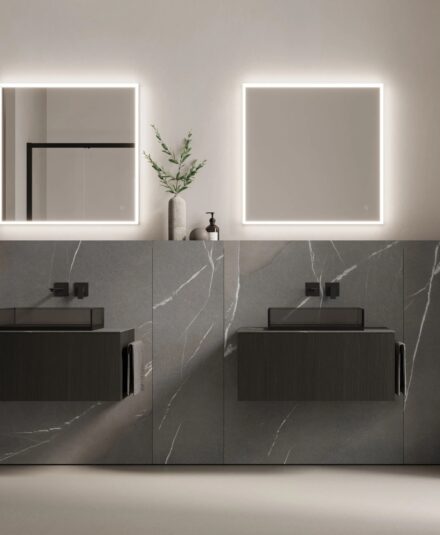 Ideagroup_WALL_Rangements_Invisibles_Salle_de_Bains_Façades_Gès_Cérame_Effet_Marbre