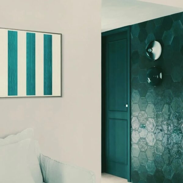 Marazzi_lume_green_Hexagonal_lux