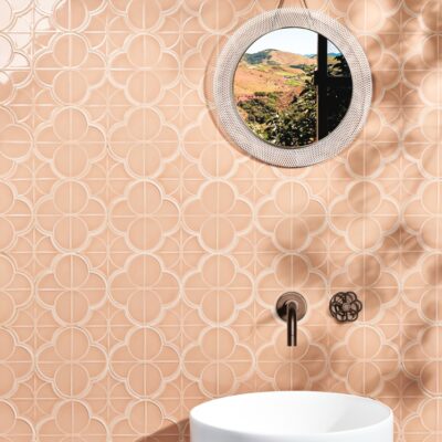 Revêtement sol et mur en grès cérame - Collection Sanremo - Couleur Dalia- Disponible chez Hydropolis