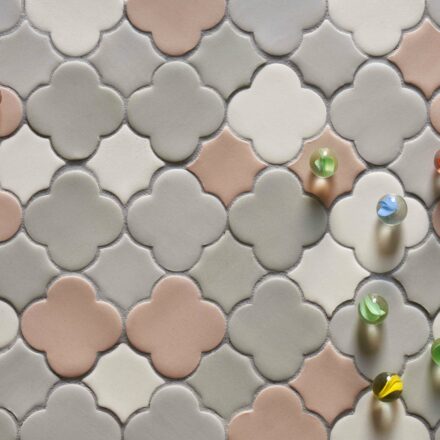 Revêtement sol et mur en grès cérame - Collection Sanremo - couleur Mosaico Mix- Disponible chez Hydropolis