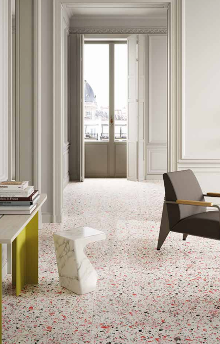 VENICE VILLA - Revêtement sol et mur en grès cérame, couleur venice cral disponible chez Hydropolis.