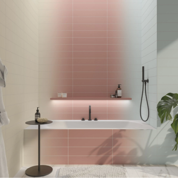 Mélange - Collection de carrelage au sol et mural- de chez Wow Design - Teinte Cream Earth Disponible chez Hydropolis