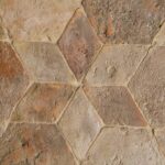 Rombo + Esagono a Stella - Naturale - Cotto-Etrusco
