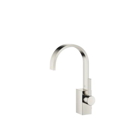 Mitigeur lavabo monotrou Dornbracht MEM en platine brossé