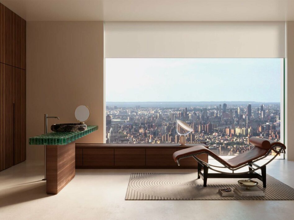 OPUS s’intègre dans les intérieurs contemporains comme un mobilier d’art, entre fonctionnalité et poésie. Chez Hydropolis