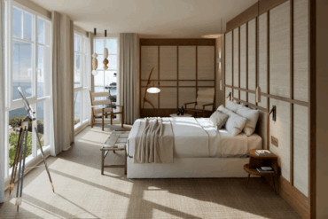 Chambre Les Bassans - Hôtel 4* à Perros-Guirec en Bretagne.