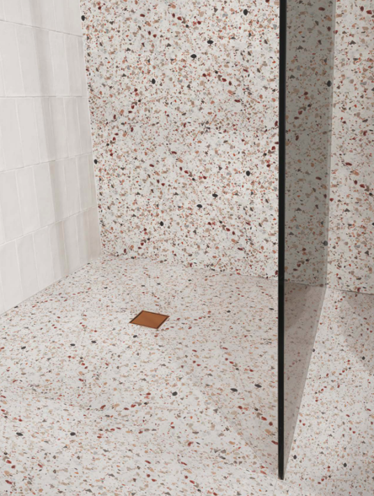 Caniveau de douche invisible 